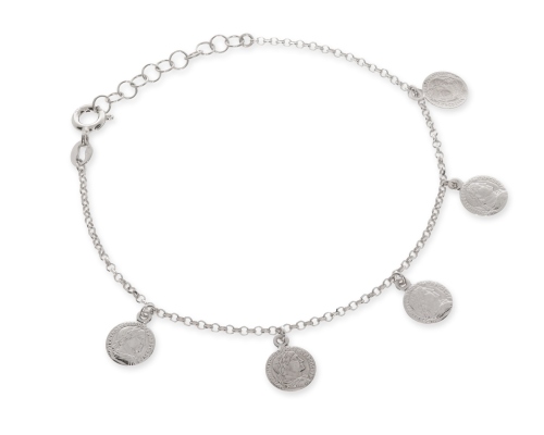 Srebrna bransoletka celebrytka Próby 925