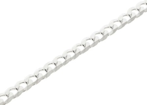 Srebrny łańcuszek nierodowany pancerka pr. 925