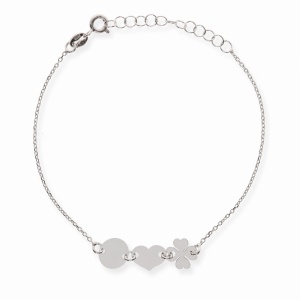 Srebrna bransoletka celebrytka Próby 925