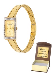 Złoty zegarek geneve Próby 585