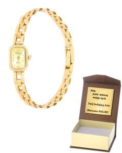 Złoty zegarek geneve Próby 585