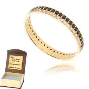 Złoty pierścionek  Próby 585 