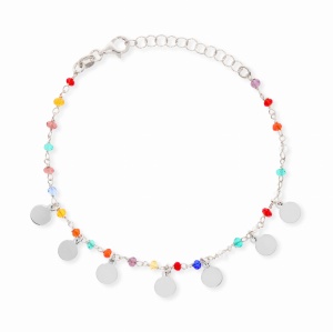 Srebrna bransoletka celebrytka Próby 925