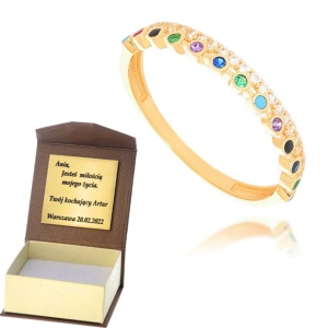 Złoty pierścionek  Próby 585 