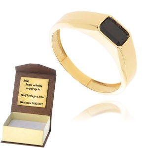 Złoty sygnet Próby 585