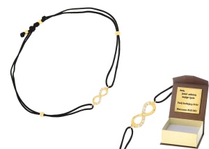 Złota bransoletka Próby 585