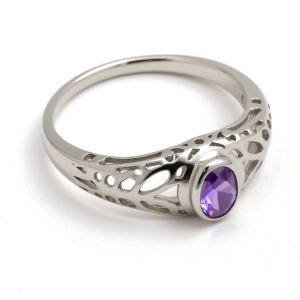 Srebrny pierścionek Próby 925