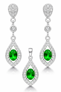 Srebrny komplet Próby 925 