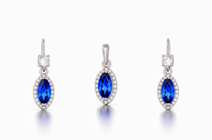 Srebrny komplet Próby 925 