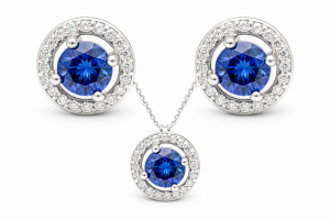 Srebrny komplet Próby 925 