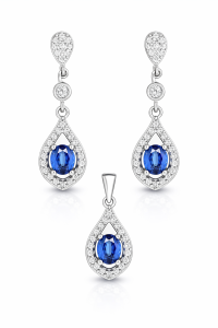 Srebrny komplet Próby 925 