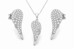 Srebrny komplet Próby 925 