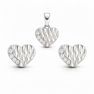 Srebrny komplet Próby 925 