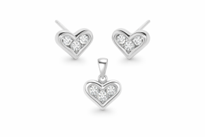 Srebrny komplet Próby 925 