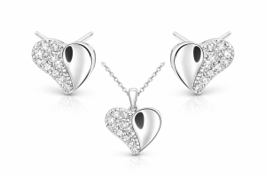 Srebrny komplet Próby 925 