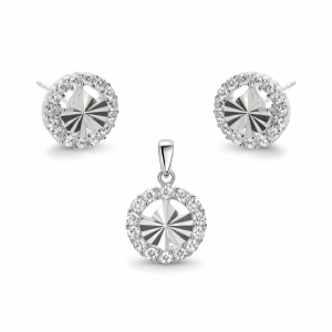 Srebrny komplet Próby 925 