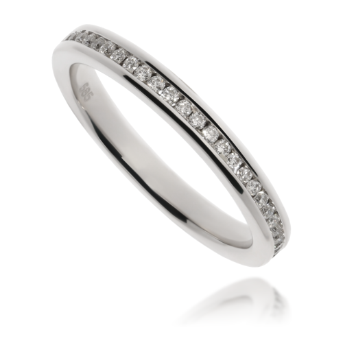 Złoty pierścionek zaręczynowy z diamentami 585