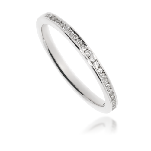 Złoty pierścionek zaręczynowy z diamentami 585