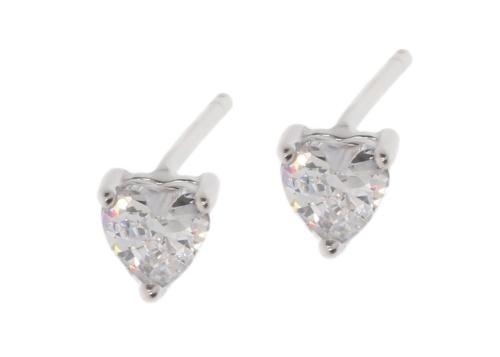 Srebrne kolczyki z cyrkoniami Próby 925