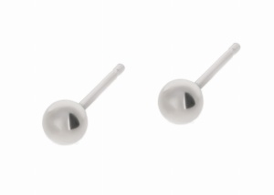 Srebrne kolczyki kulki Próba 925 