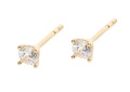 Złote kolczyki z cyrkoniami Próby 585