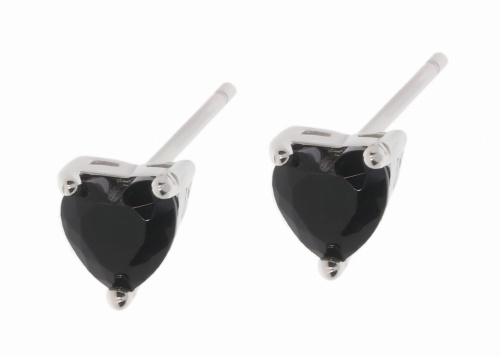 Srebrne kolczyki rodowane Próby 925