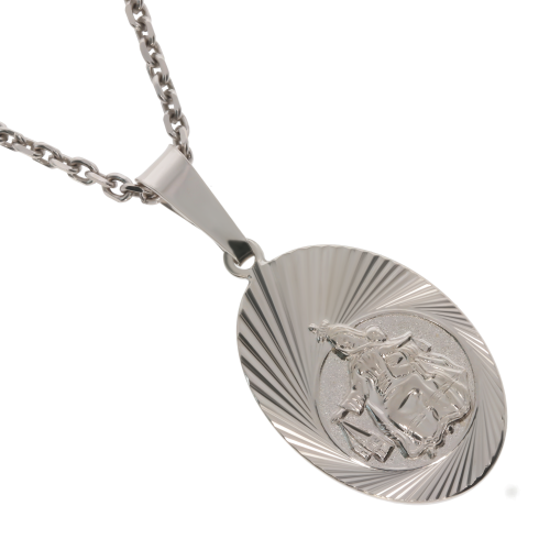 Srebrny medalik z wizerunkiem Matka Boska Próby 925