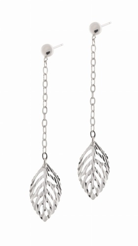 Srebrne kolczyki wiszące Próby 925