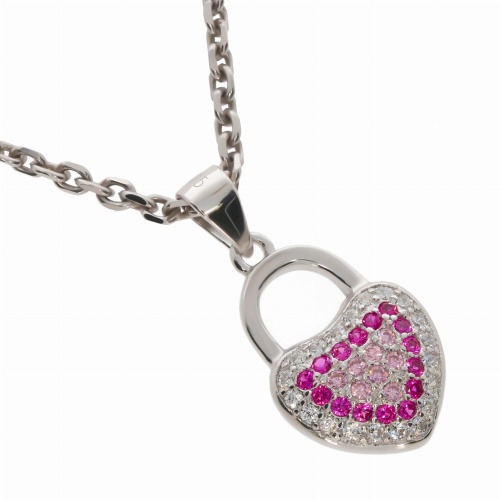 Srebrna zawieszka z cyrkoniami Próby 925