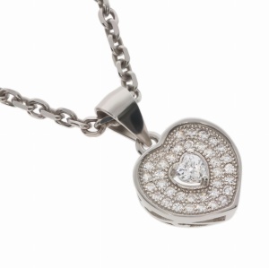 Srebrna zawieszka serce z cyrkoniami Próby 925