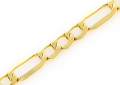 Złoty łańcuszek pusty Figaro Próby 585