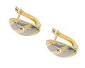 Złote kolczyki Próby 585