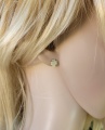 Złote kolczyki z cyrkoniami Próby 585