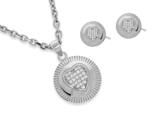 Srebrny komplet Próby 925