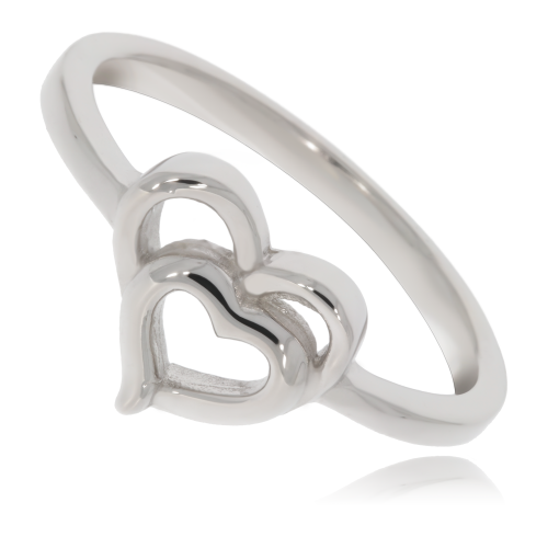 Srebrny pierścionek bez cyrkoni Próby 925