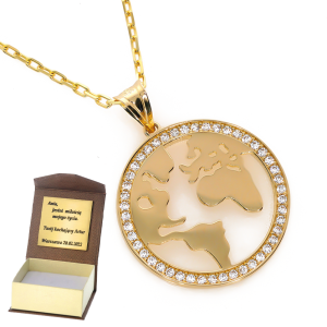 Złota zawieszka Próby 585 