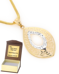 Złota zawieszka Próby 585 