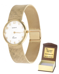 Złoty zegarek geneve Próby 585