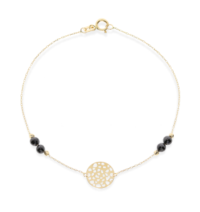 Złota bransoletka celebrytka Próby 585 