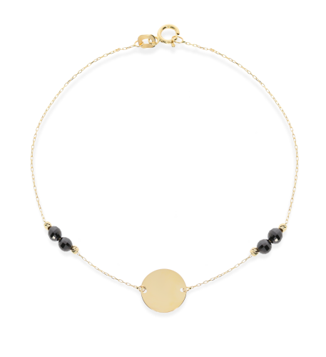 Złota bransoletka celebrytka Próby 585