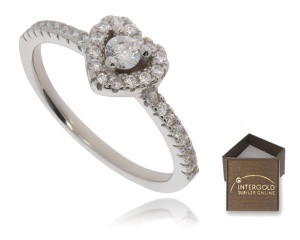 Srebrny pierścionek Próby 925