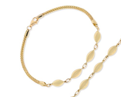 Złota bransoletka Próby 585