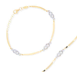 Złota bransoletka Próby 585 