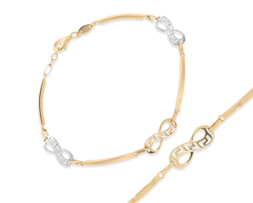 Złota bransoletka Próby 585