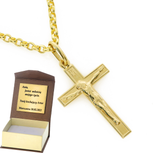 Złoty krzyżyk Próby 585 