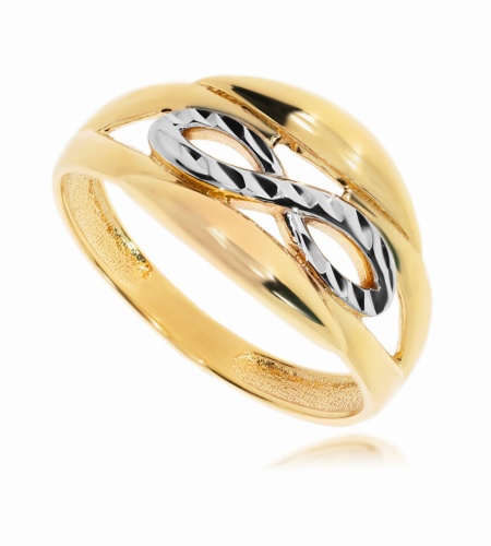 Złoty pierścionek Próby 585