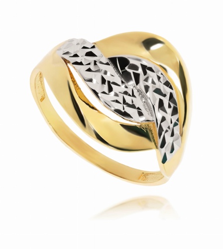 Złoty pierścionek Próby 585