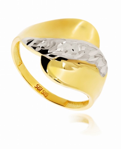 Złoty pierścionek Próby 585