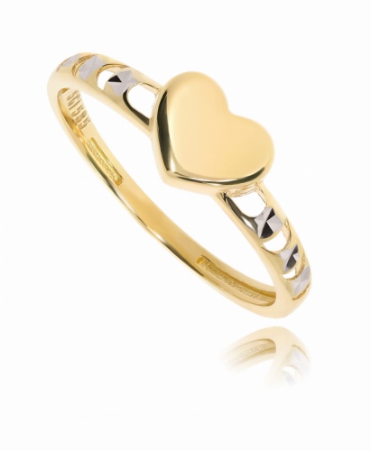 Złoty pierścionek Próby 585