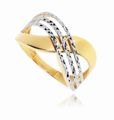 Złoty pierścionek Próby 585